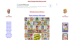 Desktop Screenshot of lostwackys.com